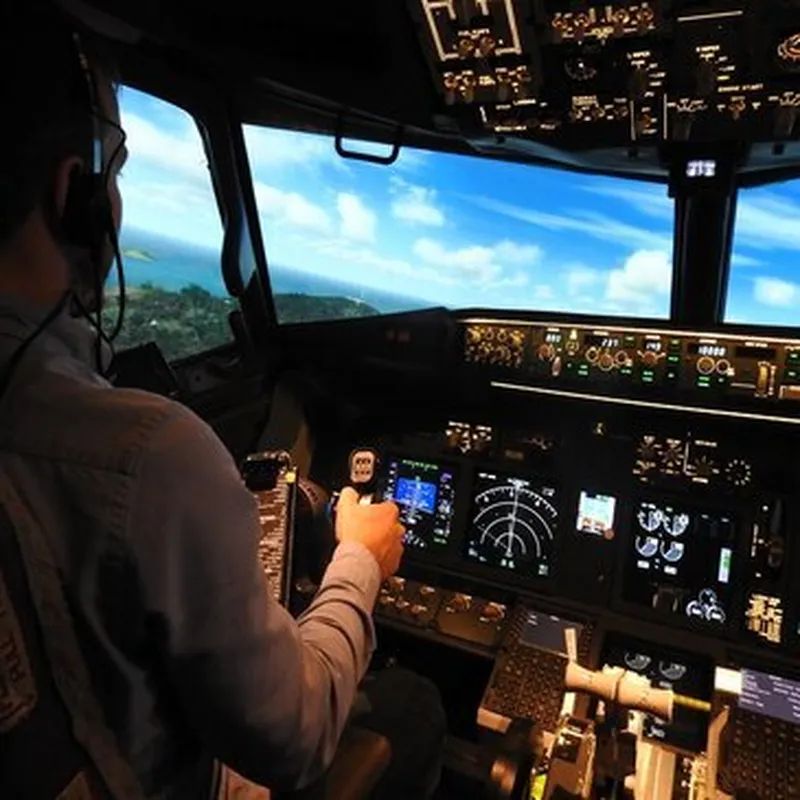 Simulateur de Vol sur Vérins Boeing 737 à Cergy Pontoise
