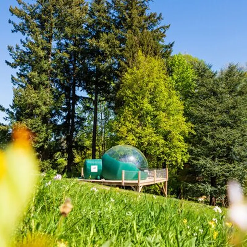Nuit en Bulle près de Grenoble