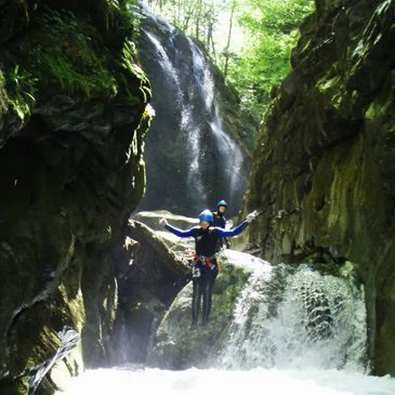 Descente en Canyoning près de Pau