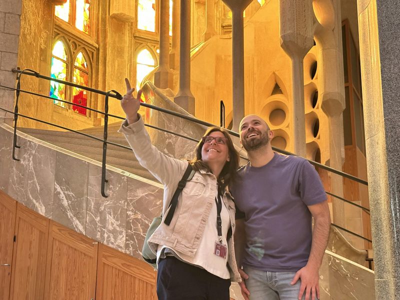 Partez Avec Un Local : Visitez la Sagrada Família en anglais + Accès coupe-file