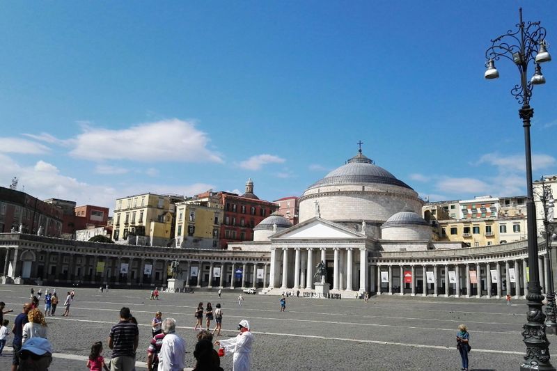 Naples : Visite guidée du palais royal et du quartier espagnol