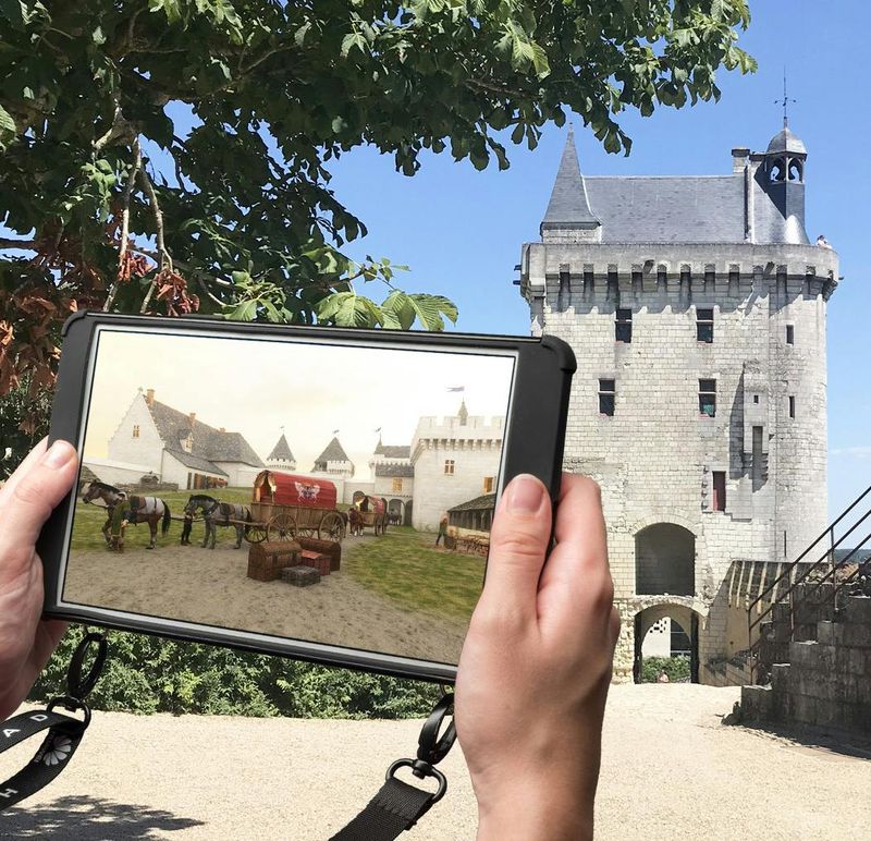 Forteresse royale de Chinon : Billet d'entrée + Tablette AR