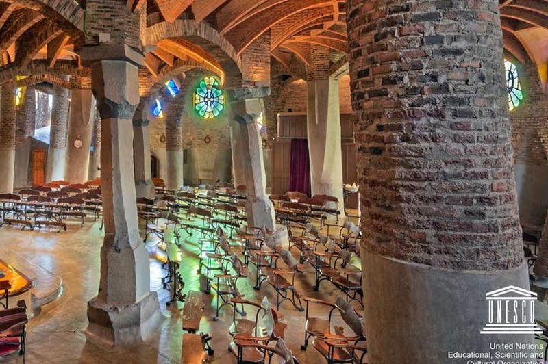 La crypte de Gaudí et la Colonia Güell : Visite guidée