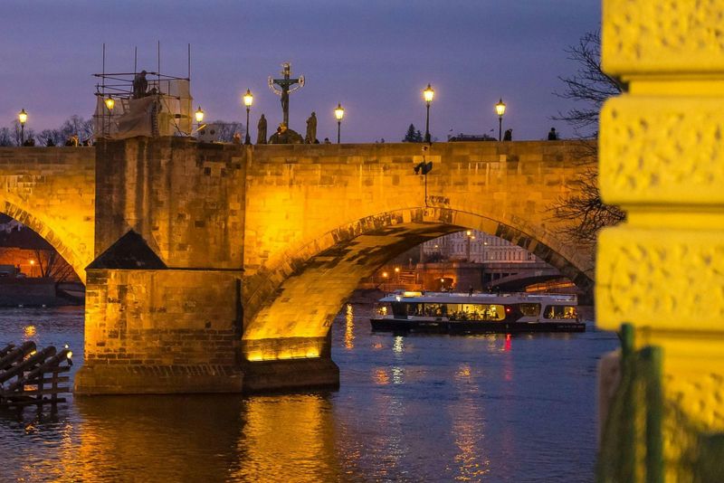 Prague : Croisière nocturne sur la Vltava