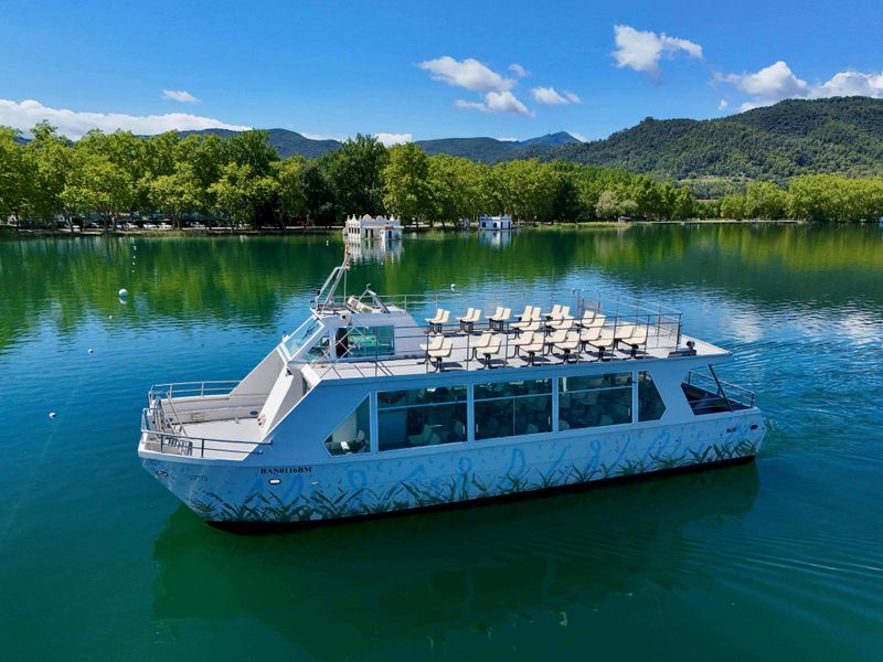 Girona : Excursion en bateau au lac de Banyoles