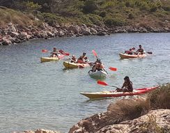Baie de Fornells : excursion en kayak