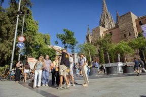 Barcelone : Visite guidée à pied du centre historique