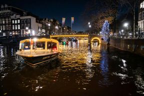 Festival des lumières d'Amsterdam : visite en bateau