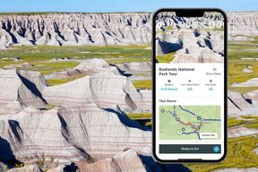 Visite audio libre du parc national des Badlands