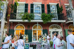Visite de la galerie du quartier des arts de la Nouvelle-Orléans avec champagne