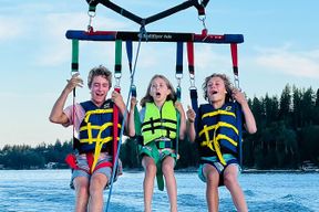 Parasailing Adventure au-dessus du lac Flathead