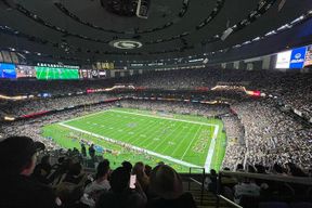 Match de football des Saints de La Nouvelle-Orléans au Caesars Superdome