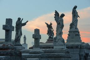 Visite à pied du cimetière n°3 de la Nouvelle-Orléans Saint-Louis