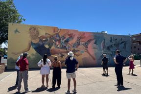 Visite murale du Flagstaff historique du centre-ville