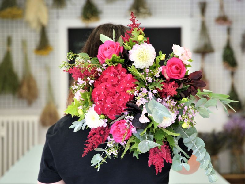 Composez votre bouquet de fleurs fraîches