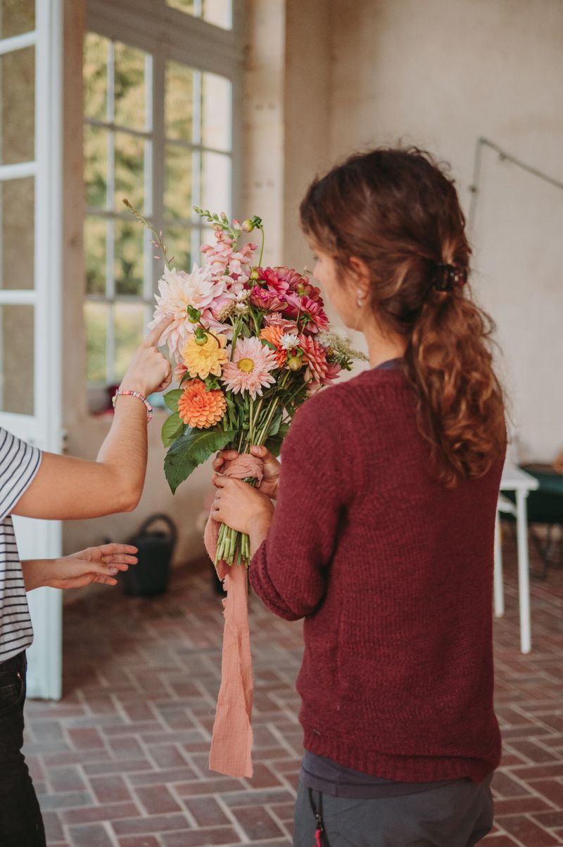 Atelier - Récoltez vos fleurs fraîches au château de Canon