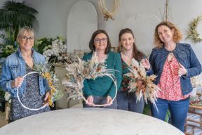 Atelier - Fabriquez votre couronne de fleurs séchées
