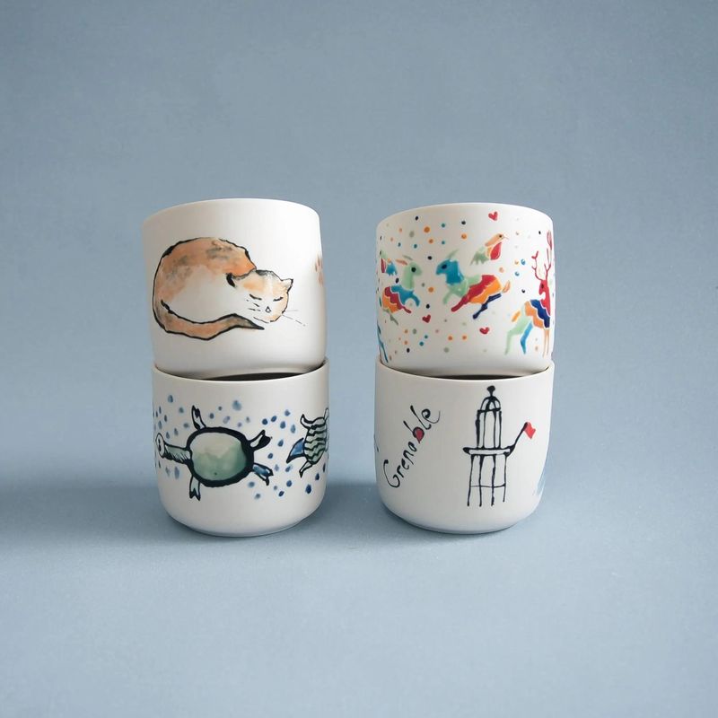 Décorez votre vaisselle en porcelaine