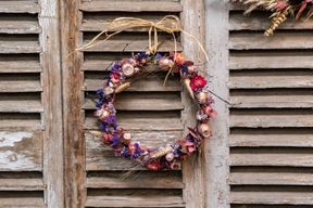 Atelier - Créez votre couronne de fleurs séchées